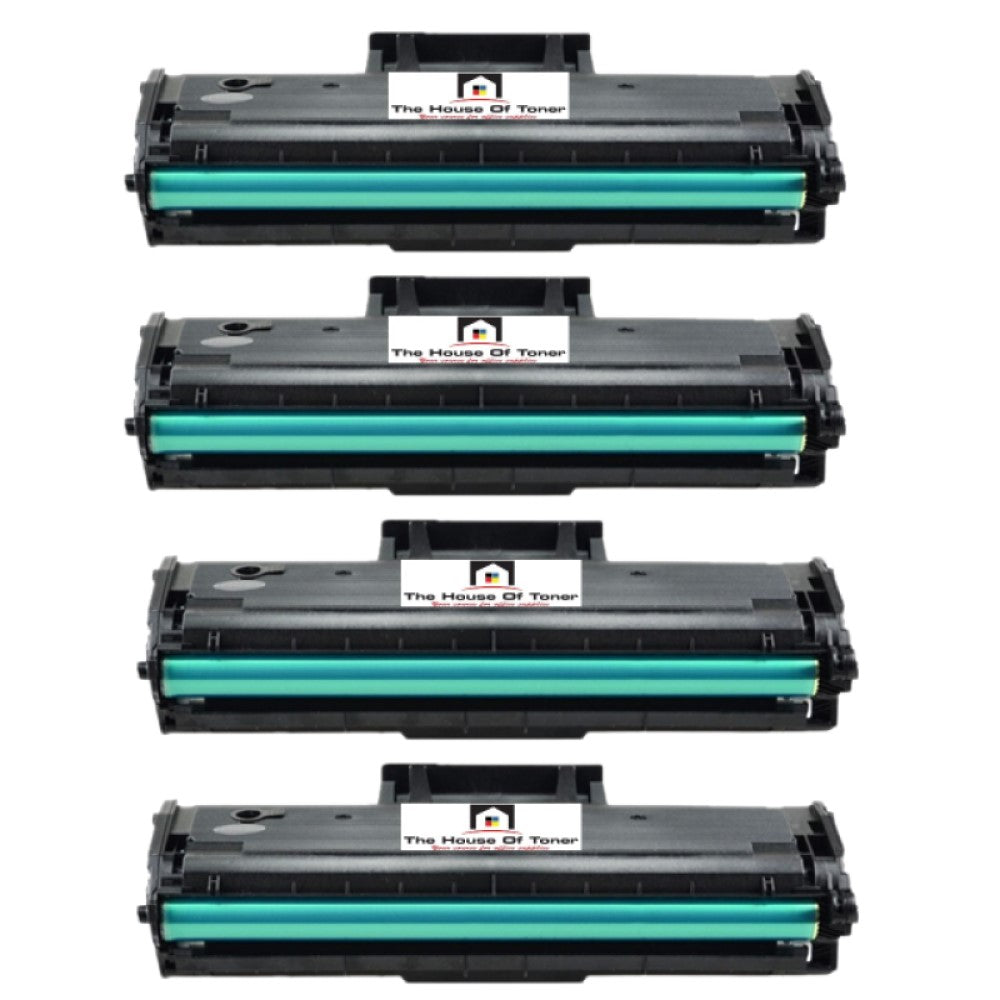 Compatible Toner Cartridge Replacement for SAMSUNG MLTD101S (MLT-D101S) Black (1.5K YLD) 4-Pack