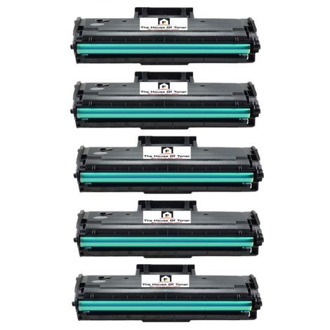 Compatible Toner Cartridge Replacement for SAMSUNG MLTD101S (MLT-D101S) Black (1.5K YLD) 5-Pack
