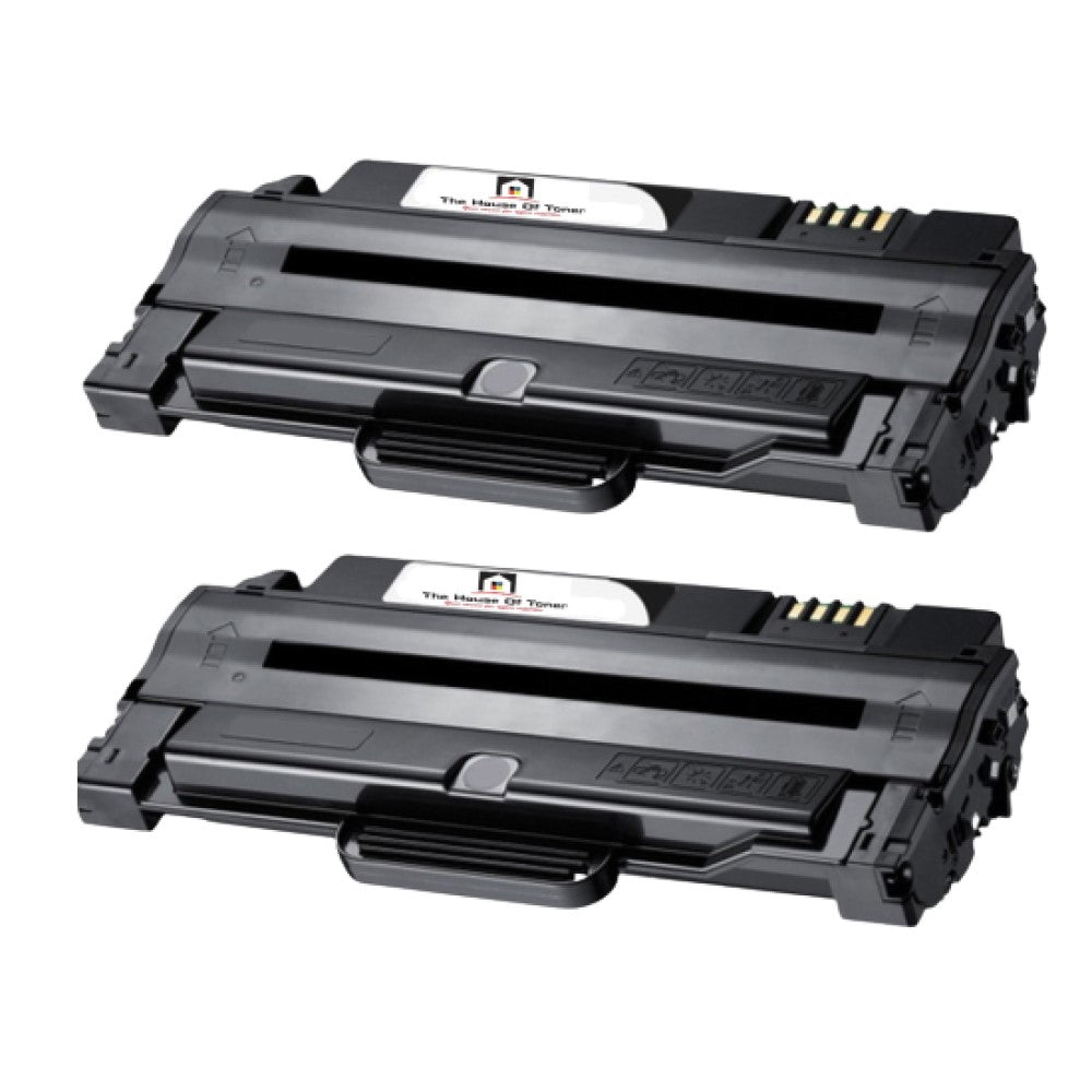 Compatible Toner Cartridge Replacement for SAMSUNG MLTD105L (MLT-D105L) High Yield Black (2.5K YLD) 2-Pack
