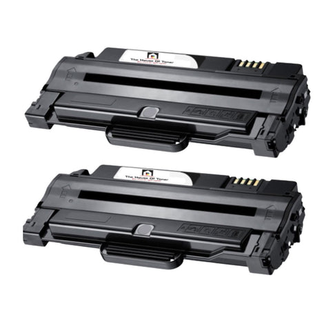 Compatible Toner Cartridge Replacement for SAMSUNG MLTD105L (MLT-D105L) High Yield Black (2.5K YLD) 2-Pack