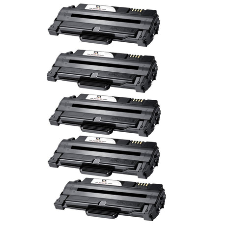 Compatible Toner Cartridge Replacement for SAMSUNG MLTD105L (MLT-D105L) High Yield Black (2.5K YLD) 5-Pack