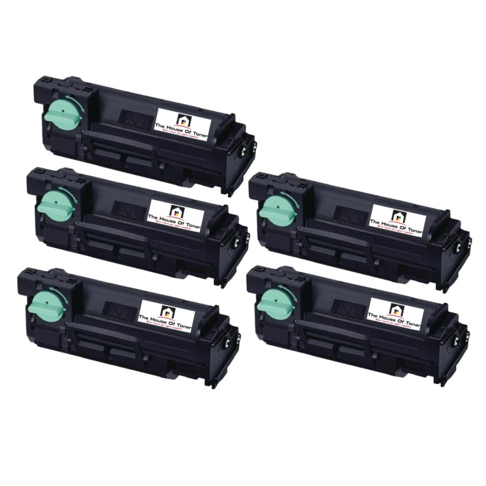 Compatible Toner Cartridge Replacement for SAMSUNG MLT-D304S (MLTD304S) Black (7K YLD) 5-Pack