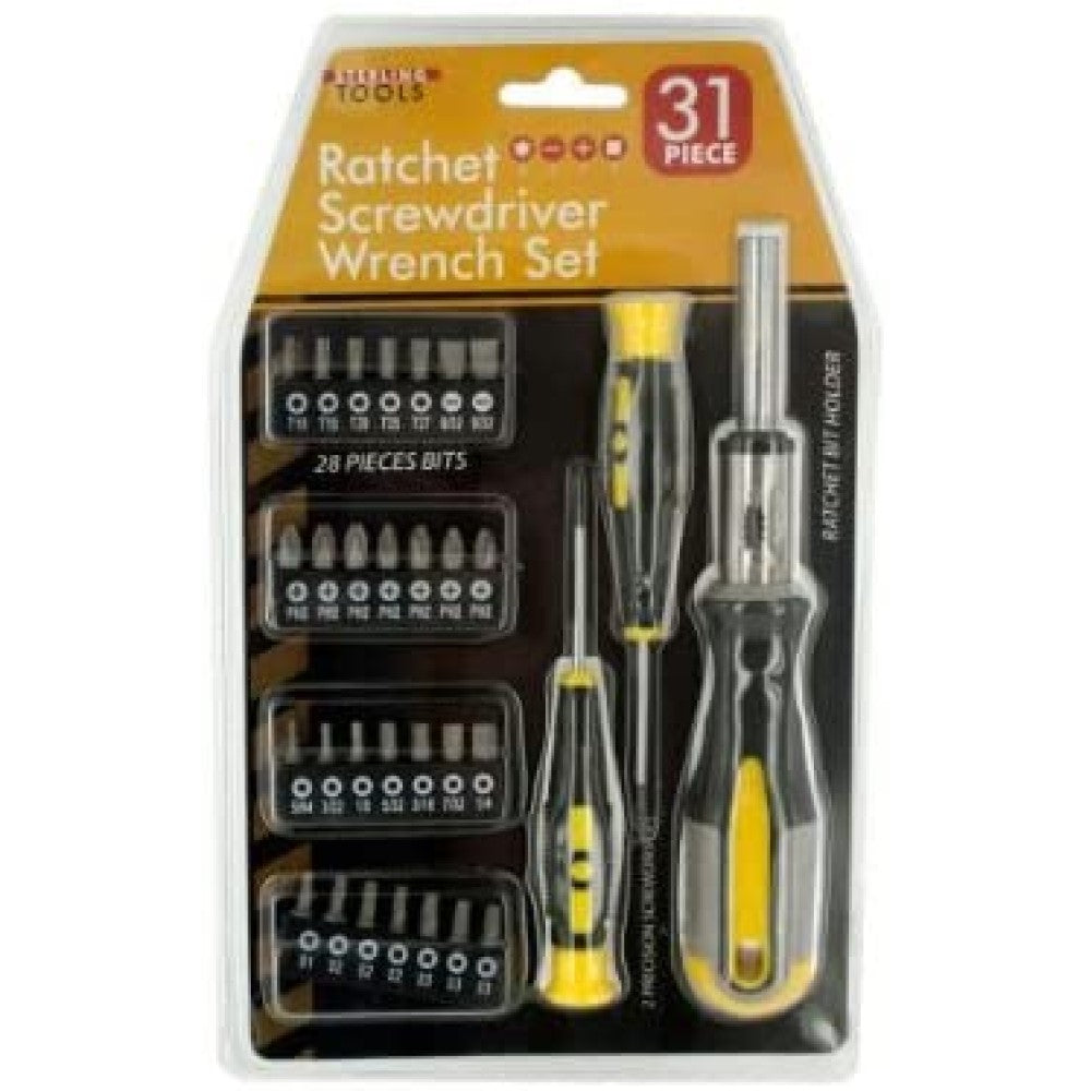 OC583 31-Piece Ratchet Screwdriver Wrench Set