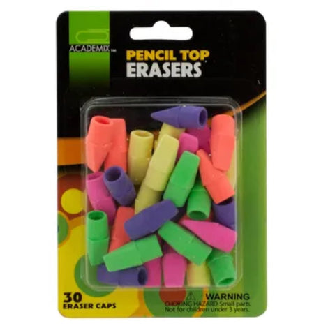 OP817 Pencil Top Erasers Set