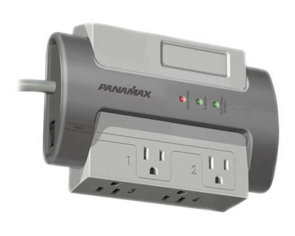 PMXM4EX Panamax Premium M4-EX - Surge protector - AC 120 V - output connectors: 4