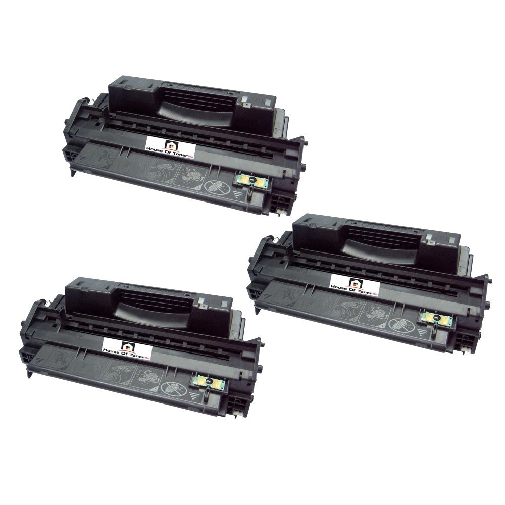 Compatible Toner Cartridge Replacement for HP Q2610A (10A) Black (6K YLD) 3-Pack