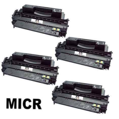 Compatible Toner Cartridge Replacement for HP Q2610A (10A) Black (6K YLD) 4-Pack (W/Micr)