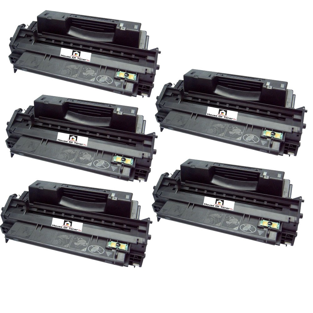 Compatible Toner Cartridge Replacement for HP Q2610A (10A) Black (6K YLD) 5-Pack