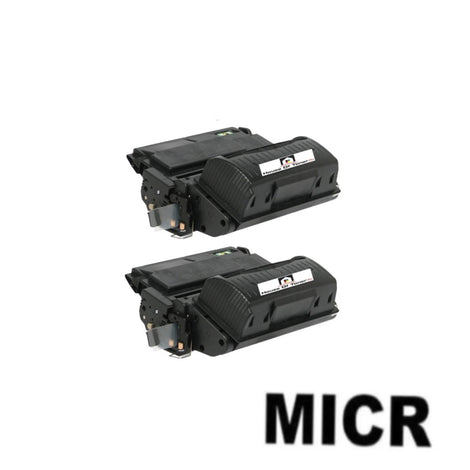 Compatible Toner Cartridge Replacement for HP Q5942X (42X) High Yield Black (20K YLD) 2-Pack (W/Micr)