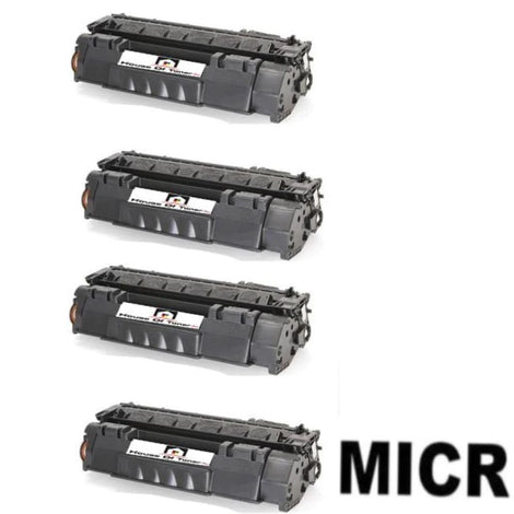 Compatible Toner Cartridge Replacement for HP Q5949A (49A) Black (2.5K YLD) 4-Pack (W/Micr)