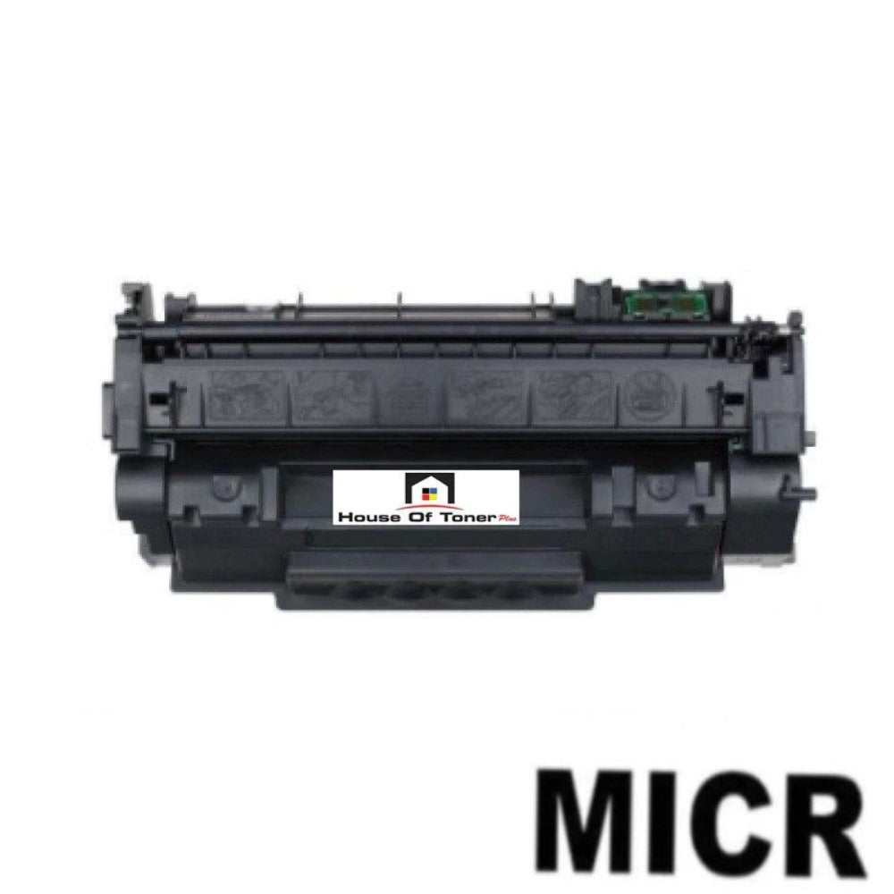 Compatible Toner Cartridge Replacement for HP Q7553A (53A)Black (3K YLD) W/Micr