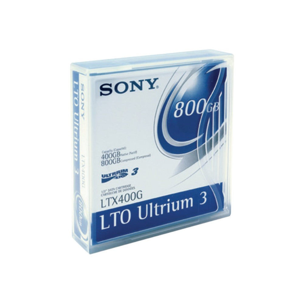 SONLTX400GWW SONY LTO ULTRIUM-3 LQ-400/800GB DATA TAPE