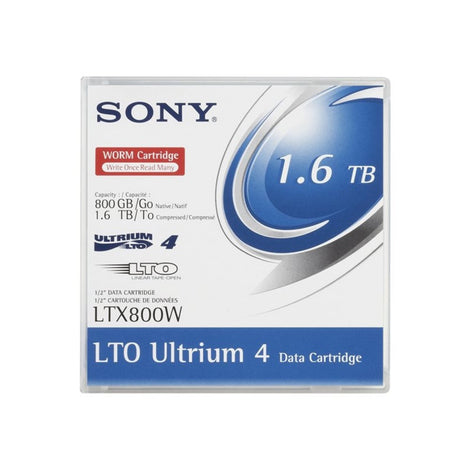 SONLTX800W SONY LTO ULTRIUM-4 LQ-800GB/1.6TB WORM