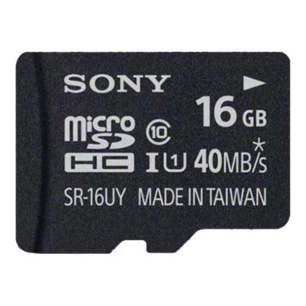 SONSR16UY2A/TQ SONY 16GB MicroSDHC LQ-UHS-I CLASS 10 MEM CA