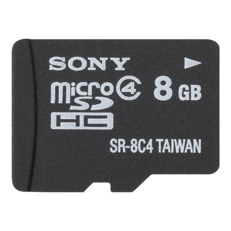 SONSR8A4 SONY 8GB MicroSDHC LQ-CLASS 4 MEMORY CARD