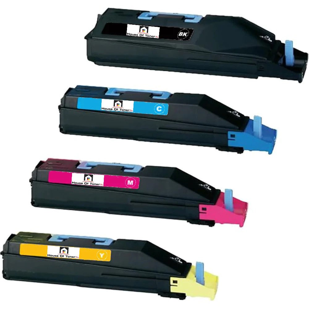 Compatible Toner Cartridge Replacement For Copystar TK857K; TK857M; TK857C; TK857Y (TK-857K; TK-857C; TK-857M; TK857Y) Black, Cyan, Magenta, Yellow (4 Pack)