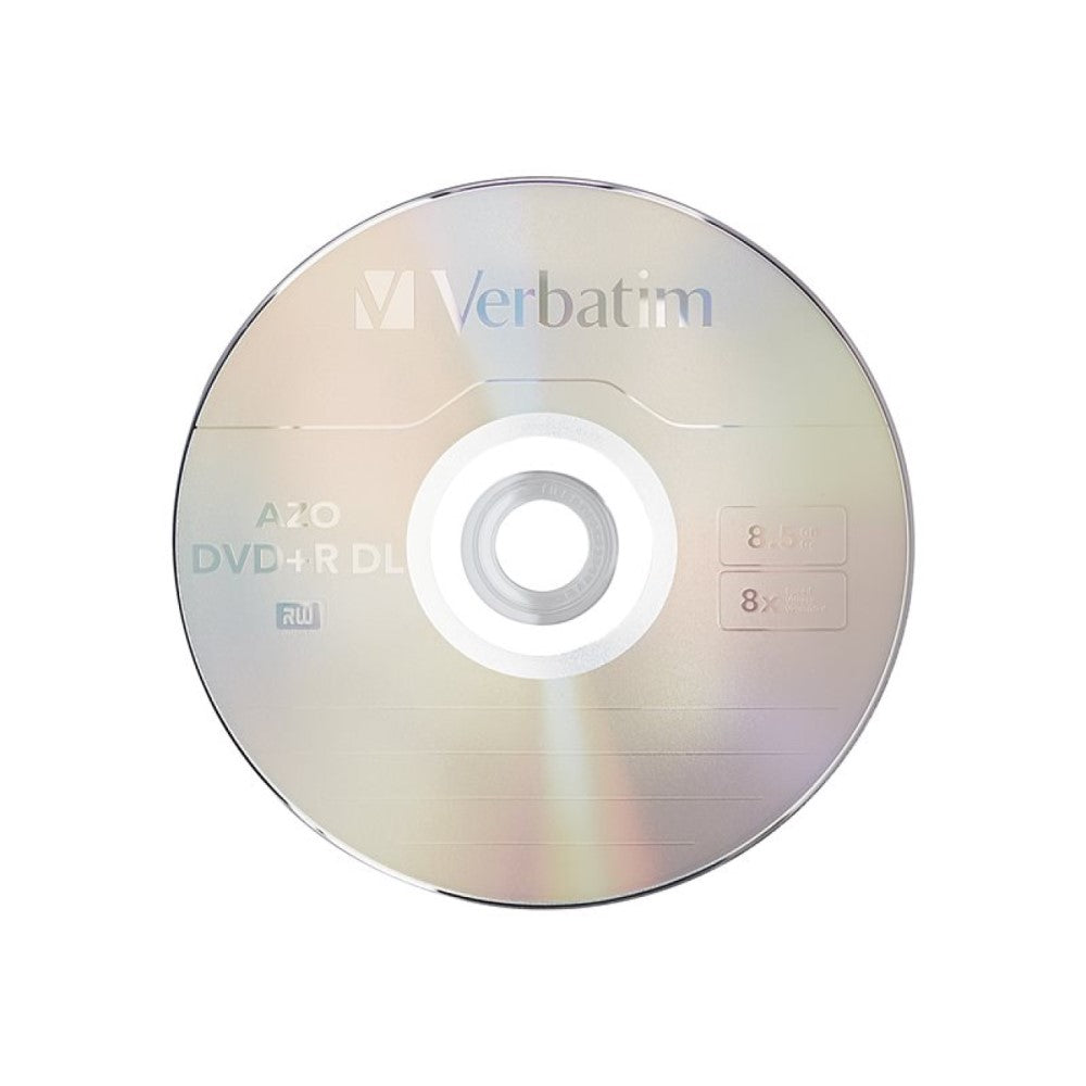 VER97000 VERBATIM DVD+R DL BRAND 50pk 8.5GB/8X SPIN-SLVR
