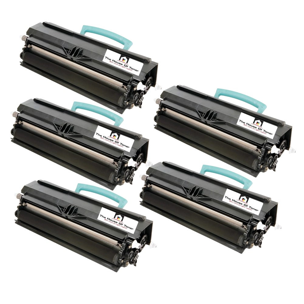 Compatible Toner Cartridge Replacement for Lexmark X203A21G (Black) 2.5K YLD (5-Pack)