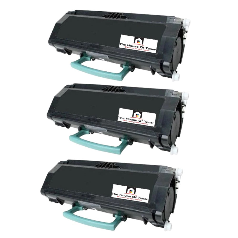 Compatible Toner Cartridge Replacement for LEXMARK X264A21G (3.5K YLD) 3-Pack