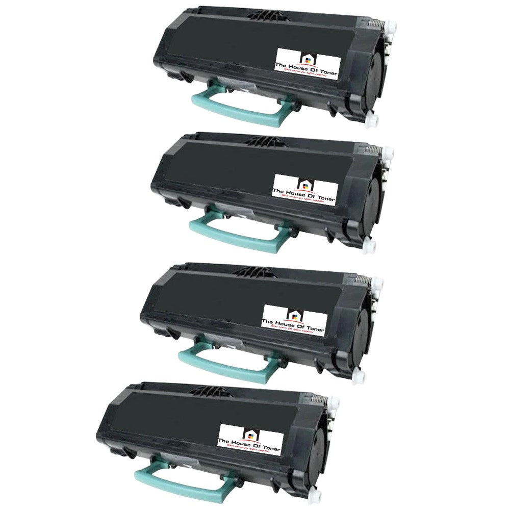 Compatible Toner Cartridge Replacement for LEXMARK X264A21G (3.5K YLD) 4-Pack