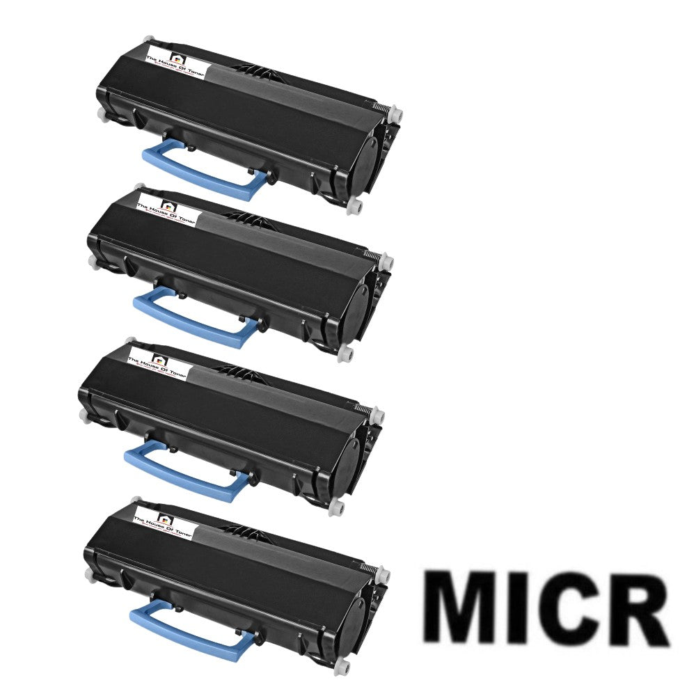 Compatible Toner Cartridge Replacement for LEXMARK X264H11G (High Yield Black) 9K YLD (W/MICR) 4-Pack