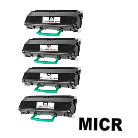 Compatible Toner Cartridge Replacement for Lexmark X463A21G (Black) 3.5K YLD (W/Micr) 4-Pack