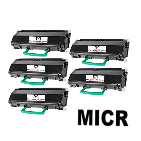 Compatible Toner Cartridge Replacement for Lexmark X463A21G (Black) 3.5K YLD (W/Micr) 5-Pack