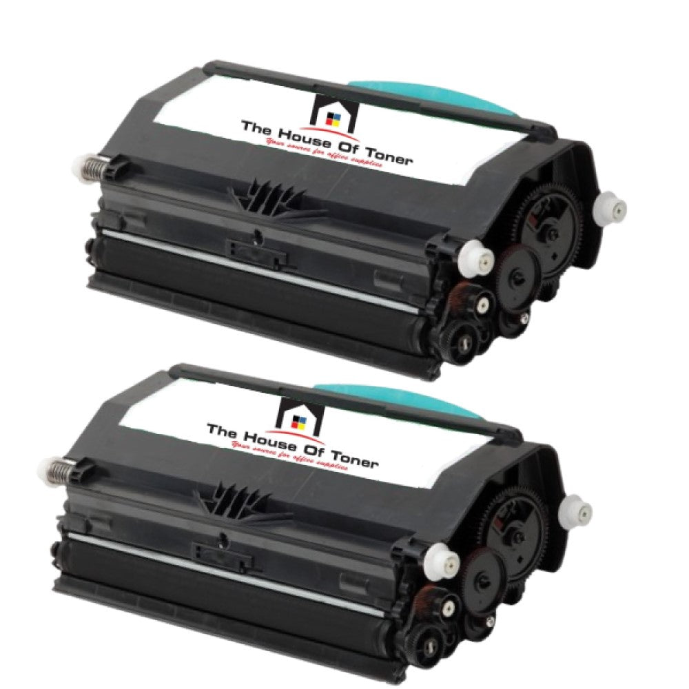 Compatible Toner Cartridge Replacement for Lexmark X463X21G (Black) 15K YLD (2-Pack)