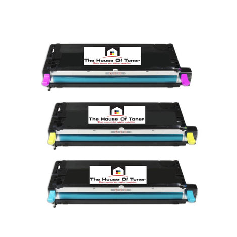 Compatible Toner Cartridge Replacement for Lexmark X560H2CG, X560H2YG, X560H2MG (Cyan, Yellow, Magenta) 10K YLD (3-Pack)