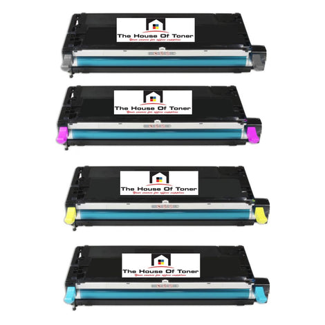 Compatible Toner Cartridge Replacement for Lexmark X560H2KG, X560H2CG, X560H2YG, X560H2MG (Black, Cyan, Yellow, Magenta) 10K YLD (4-Pack)
