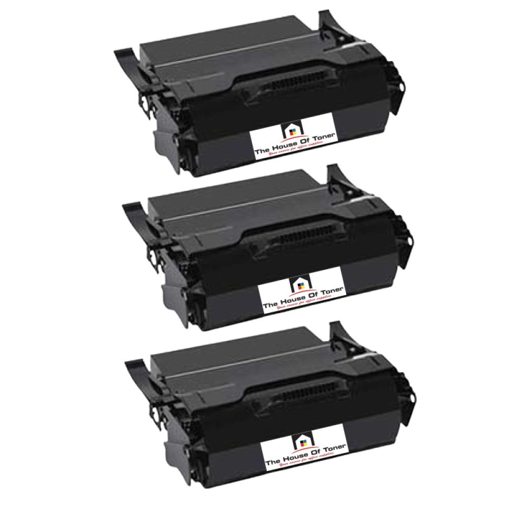 Compatible Toner Cartridge Replacement for Lexmark X654X41A (Extra High Yield Black) 36K YLD (3-Pack)