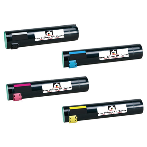Compatible Toner Cartridge Replacement for LEXMARK X945X2KG, X945X2CG, X945X2YG, X945X2MG (Black, Cyan, Yellow, Magenta) 36K YLD (4-Pack)