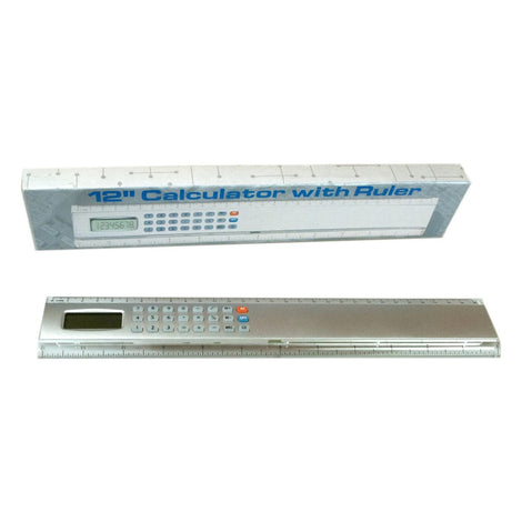 BH771 12 Inch Calculator with Ruler