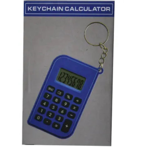 BH774 Key Chain Calculator in White