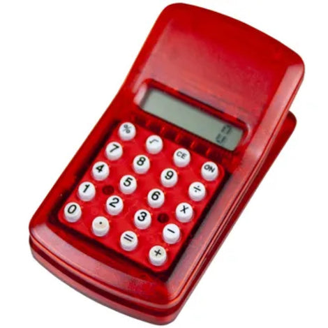 BH932 Calculator Clip Red