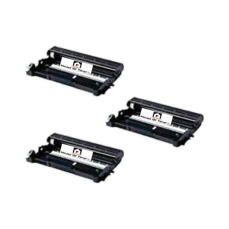 Compatible Drum Unit Replacement For BROTHER DR630 (DR-630) Black (3-Pack)