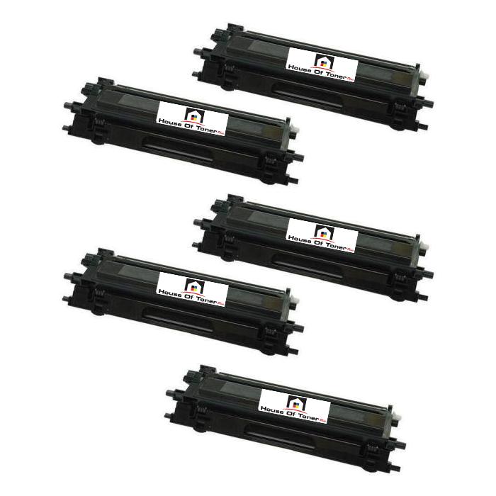 Compatible Toner Cartridge Replacement for BROTHER TN115BK (COMPATIBLE) 5 PACK