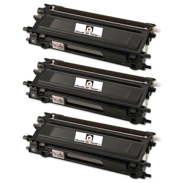 BROTHER TN210BK (COMPATIBLE) 3 PACK