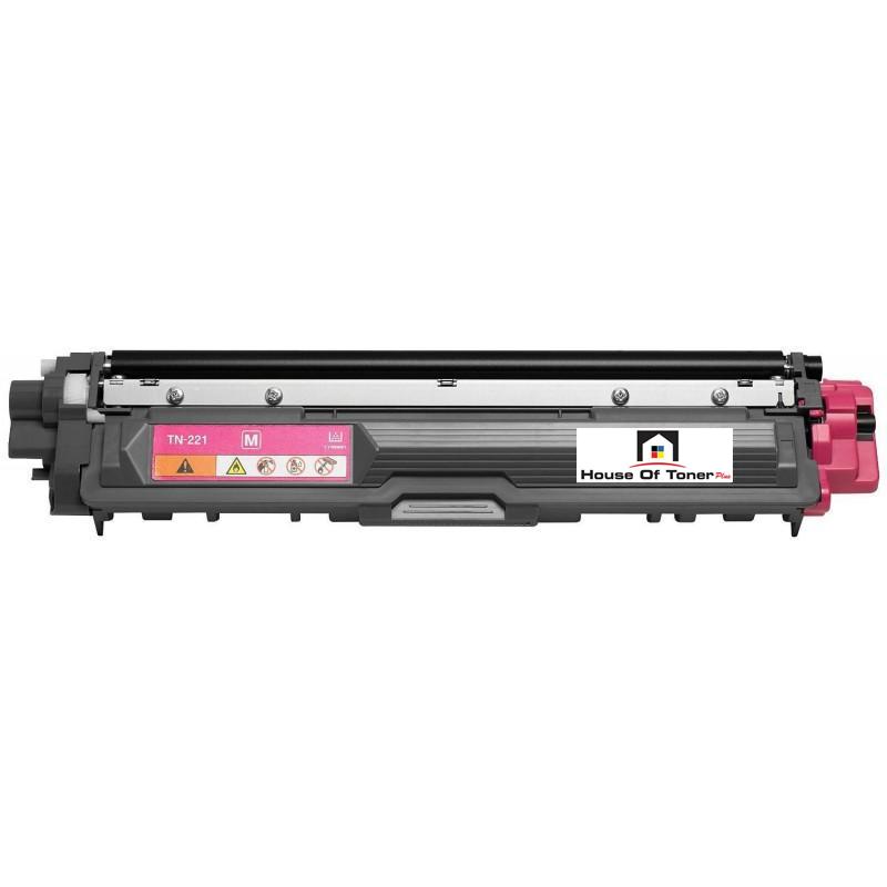 Compatible Toner Cartridge Replacement for BROTHER TN221M (TN-221M) Magenta (1.4K YLD)