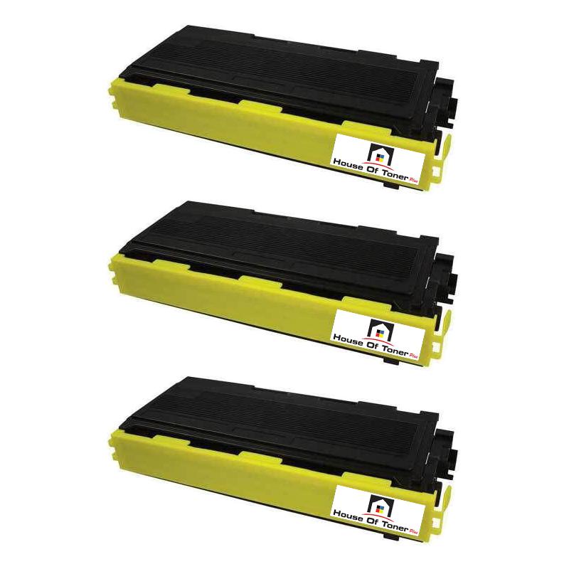Compatible Toner Cartridge Replacement for BROTHER TN350 (TN-350) Black (3-Pack)