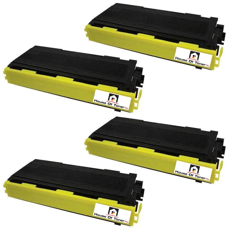 Compatible Toner Cartridge Replacement for BROTHER TN350 (TN-350) Black (4-Pack)