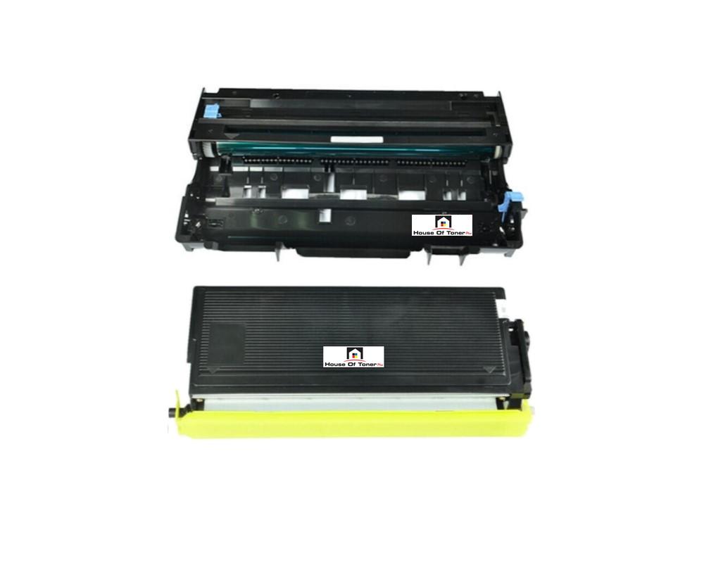 Compatible Toner Cartridge Replacement for BROTHER 1) TN560/1) DR500 (COMPATIBLE) 2 PACK