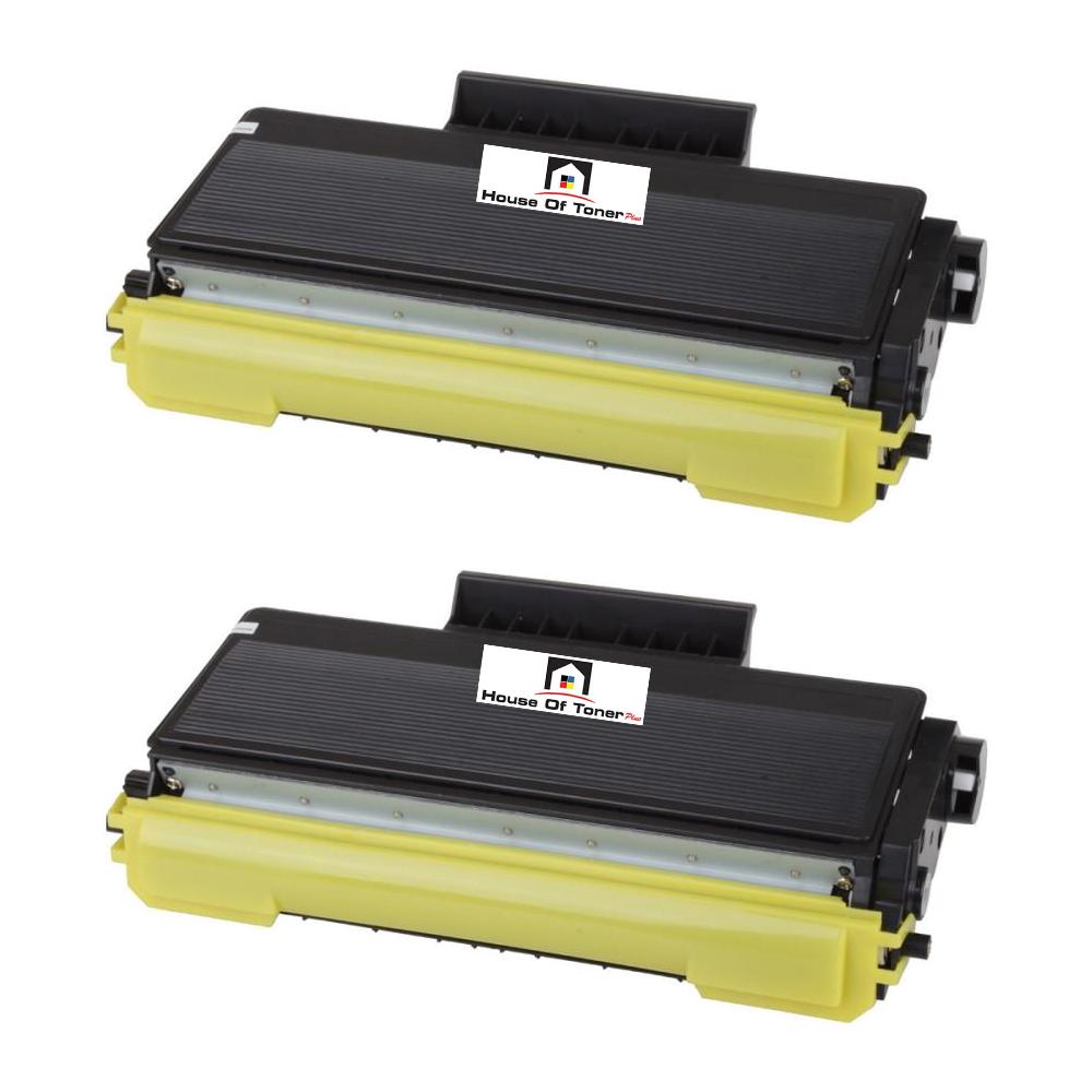 Compatible Toner Cartridge Replacement For BROTHER TN650 (TN-650) High Yield Black (2-Pack)