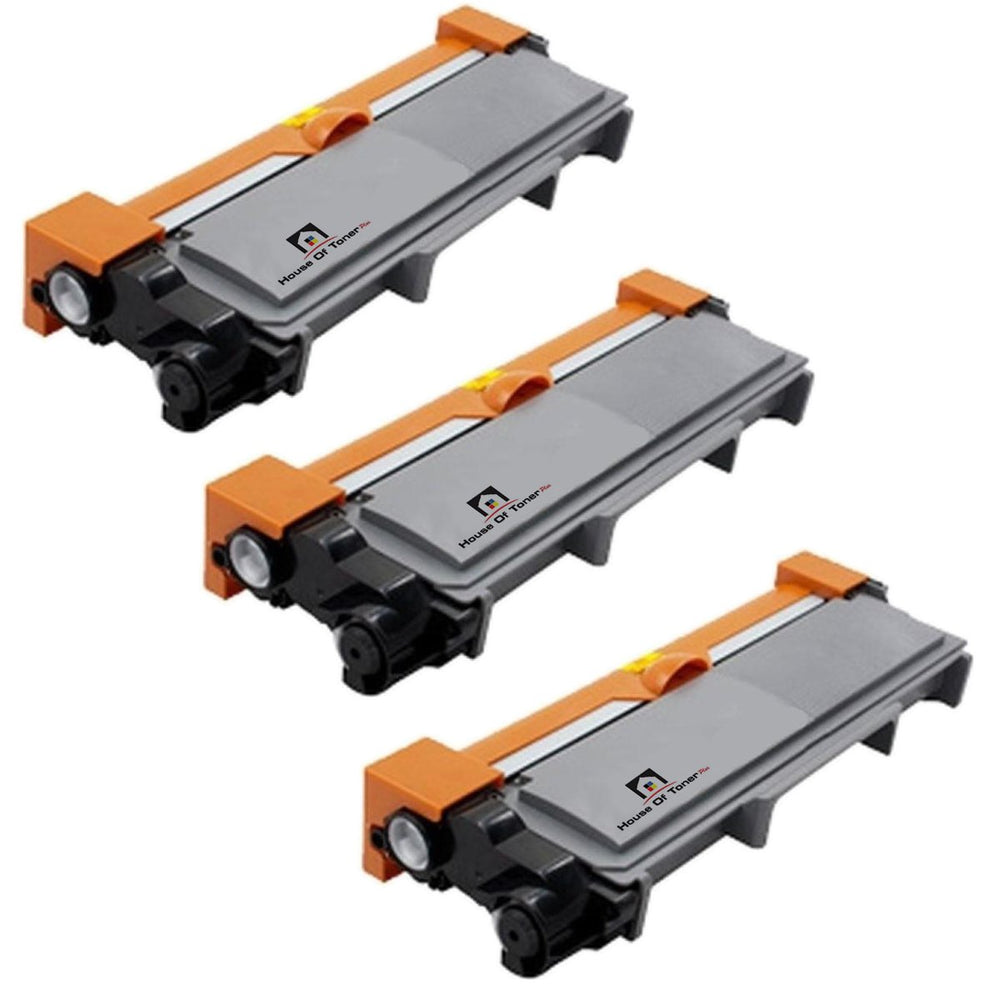 Compatible Toner Cartridge Replacement for BROTHER TN660 (COMPATIBLE) 3 PACK