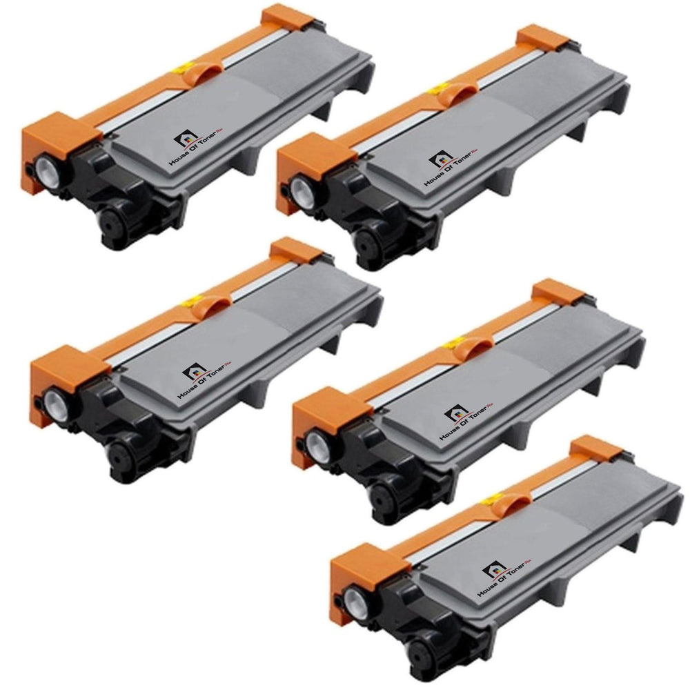 Compatible Toner Cartridge Replacement for BROTHER TN660 (COMPATIBLE) 5 PACK