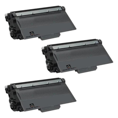 Compatible Toner Cartridge Replacement For BROTHER TN720 (TN-720) Black (3-Pack)