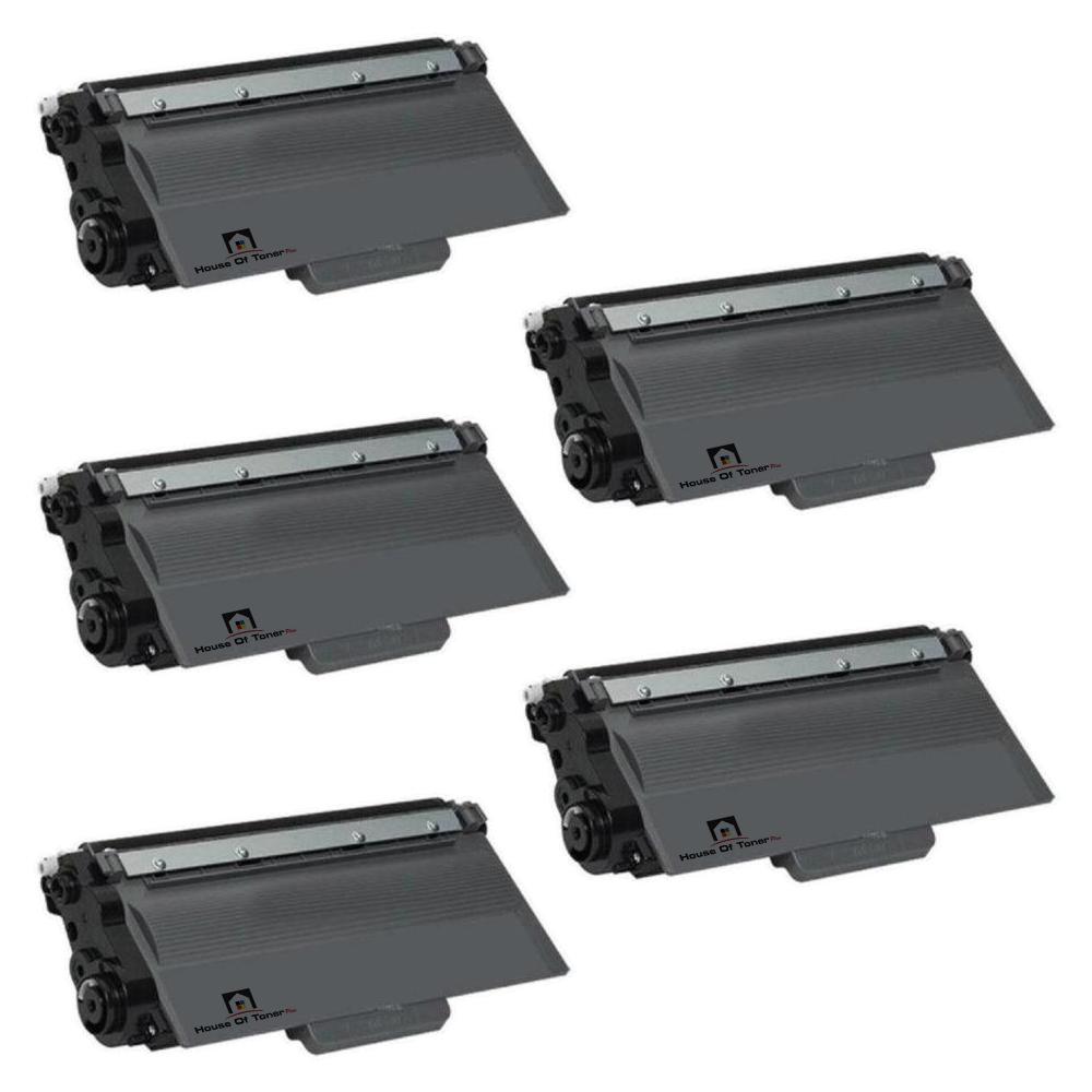 Compatible Toner Cartridge Replacement For BROTHER TN720 (TN-720) Black (5-Pack)