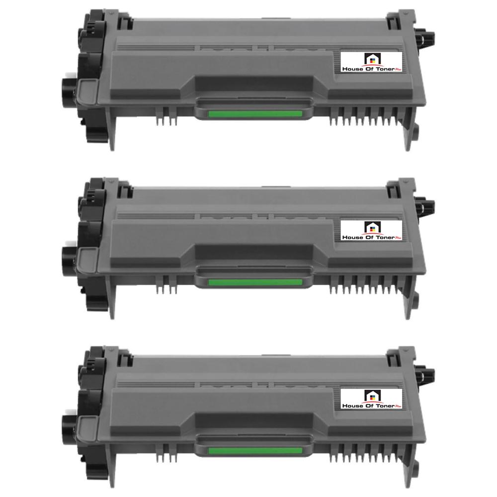 Compatible Toner Cartridge Replacement for BROTHER TN820 (COMPATIBLE) 3 PACK