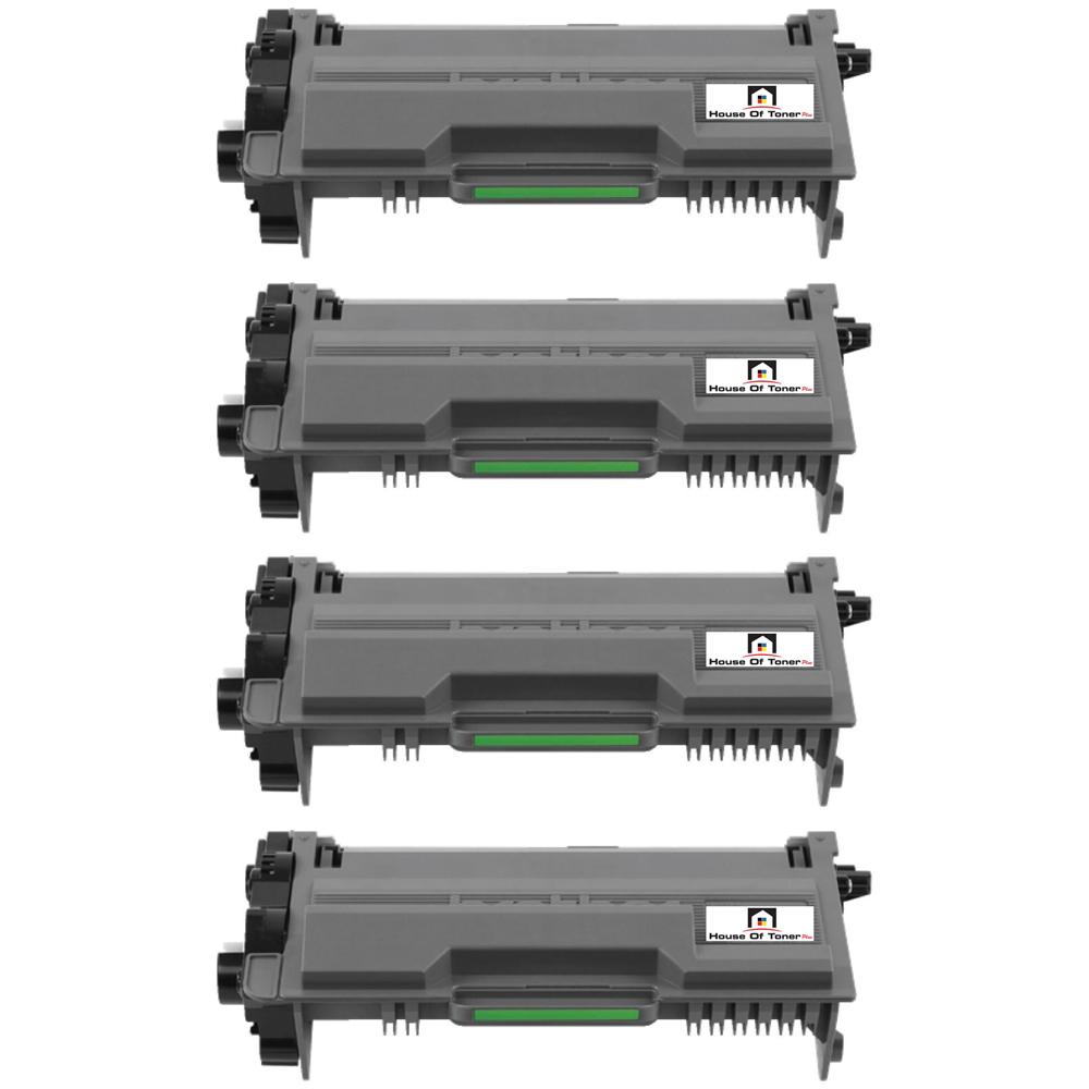 Compatible Toner Cartridge Replacement for BROTHER TN820 (COMPATIBLE) 4 PACK