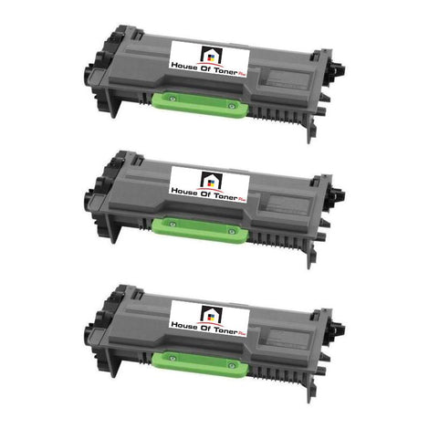 Compatible Toner Cartridge Replacement for BROTHER TN850 (TN-850) High Yield Black Toner Cartridge (3-Pack)